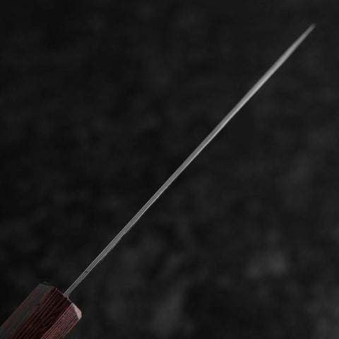 Petty AUS-10 Nashiji Damast Wenge Griff 135mm-[Musashi]-[Japan-Küchenmesser]