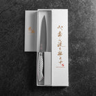 Petty AUS-10 Poliert Edelstahl Griff 150mm-[Musashi]-[Japan-Küchenmesser]