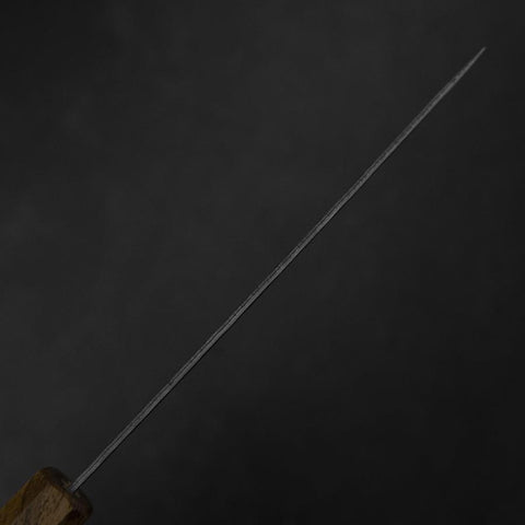 Petty AUS-10 Tsuchime Damast Yaki Urushi Griff 135mm-[Musashi]-[Japan-Küchenmesser]