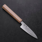 Petty AUS-8 Nashiji Olive Handle 90mm (3.5”)-[Musashi]-[Japan-Küchenmesser]