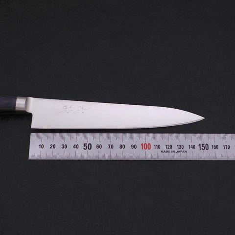 Petty AUS-8 Poliert Blauer Westlicher Griff 150mm-[Musashi]-[Japan-Küchenmesser]
