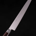 Petty AUS-8 Poliert Brauner Westlicher Griff 130mm-[Musashi]-[Japan-Küchenmesser]