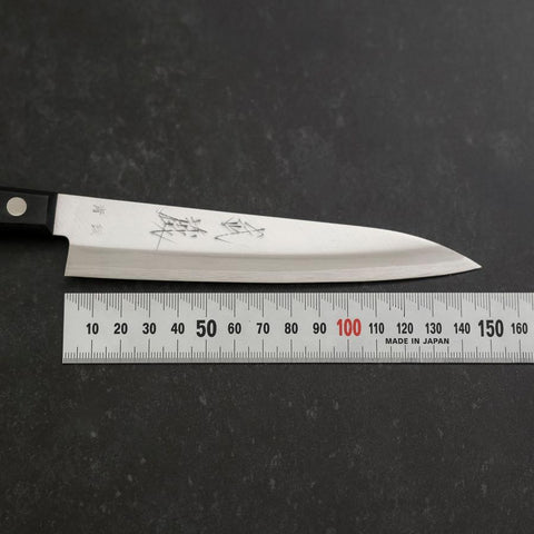 Petty AUS-8, Poliert Westlicher Griff Blau, 120mm-[Musashi]-[Japan-Küchenmesser]