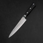 Petty AUS-8 Tsuchime Schwarzer Westlicher Griff 135mm-[Musashi]-[Japan-Küchenmesser]