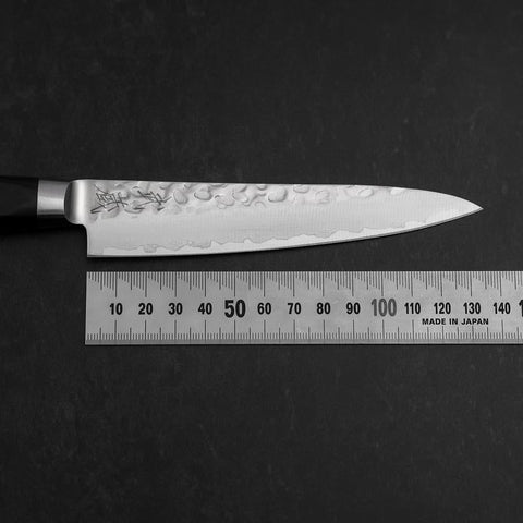 Petty AUS-8 Tsuchime Schwarzer Westlicher Griff 135mm-[Musashi]-[Japan-Küchenmesser]