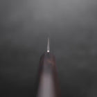 Petty Aogami Super Edelstahlummantelung Poliert Büffelhorn und Ebenholz Griff 145mm-[Musashi]-[Japan-Küchenmesser]