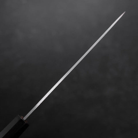 Petty Aogami Super Edelstahlummantelung Poliert Büffelhorn und Ebenholz Griff 145mm-[Musashi]-[Japan-Küchenmesser]
