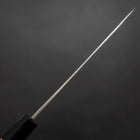 Petty Blue Steel #1 Edelstahlummantelung Kurouchi Büffelhorn und Magnolienholz Griff 150mm-[Musashi]-[Japan-Küchenmesser]