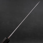 Petty Blue Steel #1 Edelstahlummantelung Kurouchi Dunkel-Lila Kirschholz Griff 150mm-[Musashi]-[Japan-Küchenmesser]