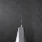 Petty Blue Steel #1 Edelstahlummantelung Kurouchi Dunkelblauer Urushi Griff 150mm-[Musashi]-[Japan-Küchenmesser]