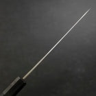 Petty Blue Steel #1 Edelstahlummantelung Kurouchi Schwarz-Blauer Urushi Griff 150mm-[Musashi]-[Japan-Küchenmesser]