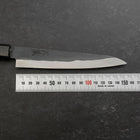 Petty Blue Steel #1 Edelstahlummantelung Kurouchi Schwarz-Blauer Urushi Griff 150mm-[Musashi]-[Japan-Küchenmesser]