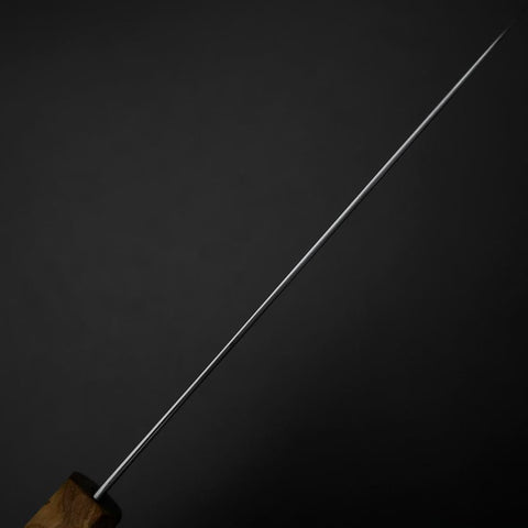 Petty Blue Steel #2 Poliert Olivenholz Griff 150mm-[Musashi]-[Japan-Küchenmesser]