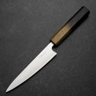 Petty Blue Super Poliert Yaki Urushi Griff 135mm-[Musashi]-[Japan-Küchenmesser]
