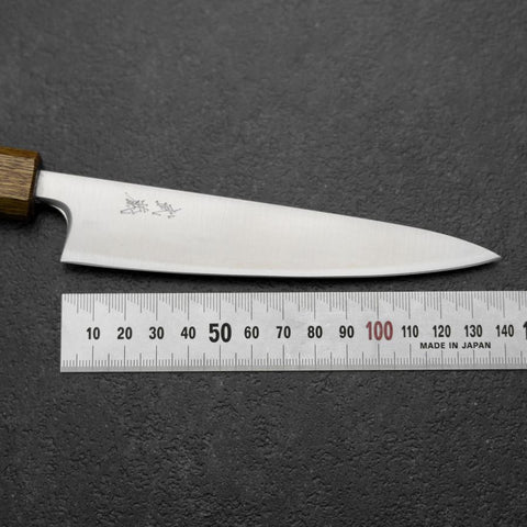 Petty Blue Super Poliert Yaki Urushi Griff 135mm-[Musashi]-[Japan-Küchenmesser]