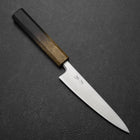 Petty Blue Super Poliert Yaki Urushi Griff 135mm-[Musashi]-[Japan-Küchenmesser]