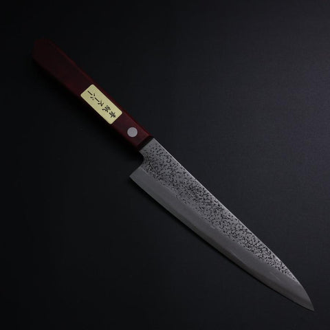 Petty Blue Super Tsuchime Roter Westlicher Griff 150mm-[Musashi]-[Japan-Küchenmesser]