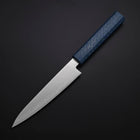 Petty Chromax Poliert Blauer Urushi Griff 150mm-[Musashi]-[Japan-Küchenmesser]