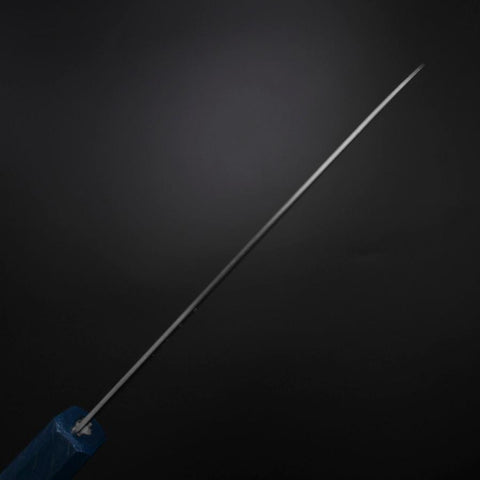 Petty Chromax Poliert Blauer Urushi Griff 150mm-[Musashi]-[Japan-Küchenmesser]