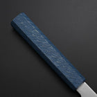 Petty Chromax Poliert Blauer Urushi Griff 150mm-[Musashi]-[Japan-Küchenmesser]