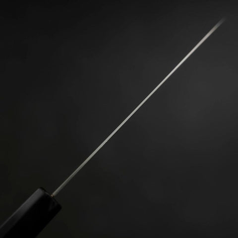 Petty Chromax Poliert Büffelhorn und Ebenholz Griff 150mm-[Musashi]-[Japan-Küchenmesser]