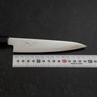 Petty Chromax Poliert Büffelhorn und Ebenholz Griff 150mm-[Musashi]-[Japan-Küchenmesser]