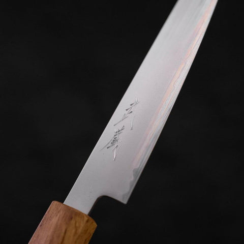 Petty Chromax Poliert Yaki Urushi Griff 150mm-[Musashi]-[Japan-Küchenmesser]