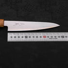 Petty Chromax Poliert Yaki Urushi Griff 150mm-[Musashi]-[Japan-Küchenmesser]