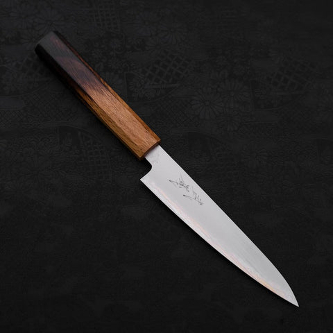 Petty Chromax Poliert Yaki Urushi Griff 150mm-[Musashi]-[Japan-Küchenmesser]