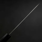 Petty Chromax Polished Buffalo Ebony Handle 150mm (5.9”)-[Musashi]-[Japan-Küchenmesser]