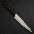 Petty Chromax Polished Buffalo Ebony Handle 150mm (5.9”)-[Musashi]-[Japan-Küchenmesser]