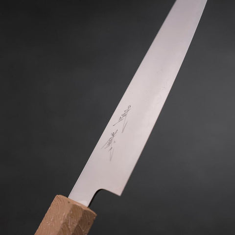 Petty Chromax Polished White Urushi Handle 150mm (5.9”)-[Musashi]-[Japan-Küchenmesser]