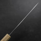 Petty Chromax Polished White Urushi Handle 150mm-[Musashi]-[Japanese-Kitchen-Knives]