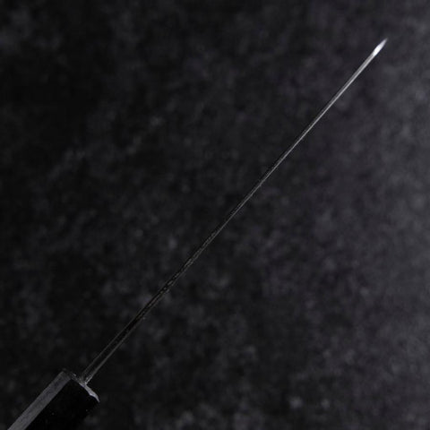 Petty Edelstahlummantelung Blue Steel #2 Kurouchi Lila Urushi Griff 150mm-[Musashi]-[Japan-Küchenmesser]