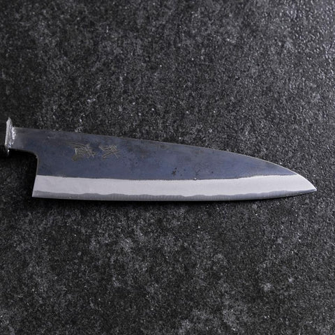 Petty Edelstahlummantelung Blue Steel #2 Kurouchi Lila Urushi Griff 150mm-[Musashi]-[Japan-Küchenmesser]