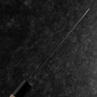 Petty Edelstahlummantelung Blue Super Kurouchi Tsuchime Büffelhorn und Magnolienholz Griff 150mm-[Musashi]-[Japan-Küchenmesser]