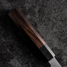 Petty Edelstahlummantelung Blue Super Poliert Rosenholz Griff 150mm-[Musashi]-[Japan-Küchenmesser]
