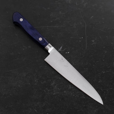 Petty Molybdän Poliert Blauer Westlicher Griff 120mm-[Musashi]-[Japan-Küchenmesser]