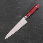 Petty Molybdän Poliert Roter Westlicher Griff 120mm-[Musashi]-[Japan-Küchenmesser]