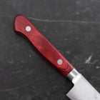 Petty Molybdän Poliert Roter Westlicher Griff 120mm-[Musashi]-[Japan-Küchenmesser]