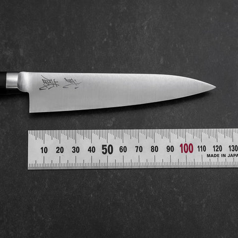 Petty Molybdän Poliert Schwarzer Westlicher Griff 120mm-[Musashi]-[Japan-Küchenmesser]