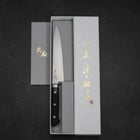 Petty Molybdän Poliert Schwarzer Westlicher Griff 150mm-[Musashi]-[Japan-Küchenmesser]