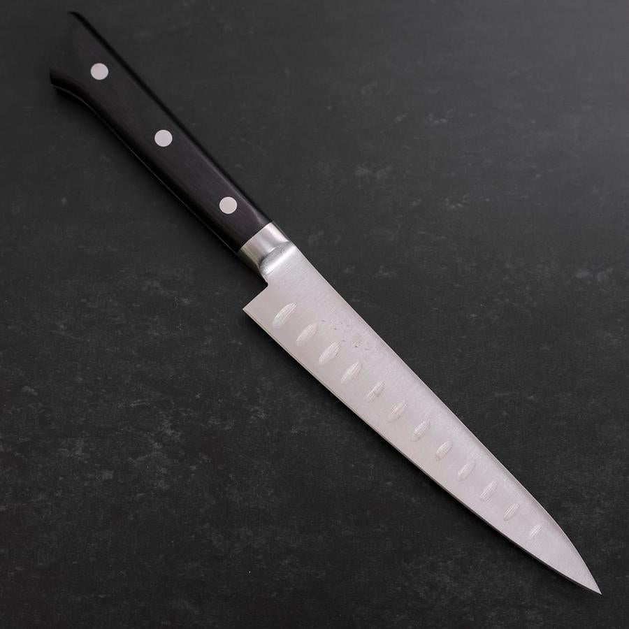 Petty Molybdän Poliert Suname Schwarzer Westlicher Griff 150mm-[Musashi]-[Japan-Küchenmesser]