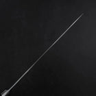 Petty Molybdenum Polished Western Black Handle 150mm (5.9”)-[Musashi]-[Japan-Küchenmesser]