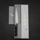 Petty Molybdenum Polished Western Black Handle 150mm (5.9”)-[Musashi]-[Japan-Küchenmesser]