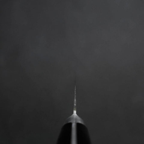 Petty Molybdenum Polished Western Black Handle 150mm-[Musashi]-[Japanese-Kitchen-Knives]