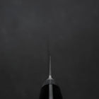 Petty Molybdenum Polished Western Purple Handle 120mm (4.7”)-[Musashi]-[Japan-Küchenmesser]