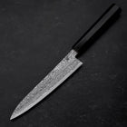 Petty SG-2 Damascus Ebony Handle 150mm (5.9”)-[Musashi]-[Japan-Küchenmesser]