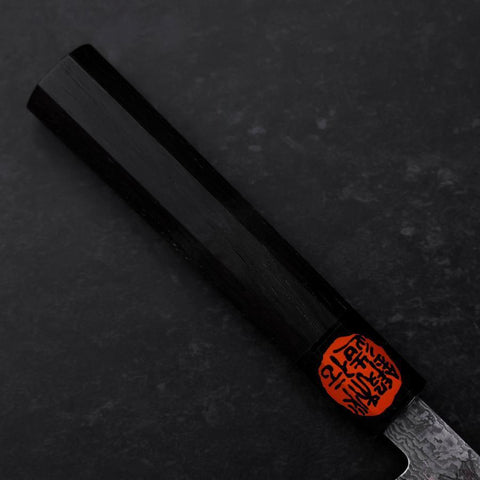 Petty SG-2 Damascus Ebony Handle 150mm (5.9”)-[Musashi]-[Japan-Küchenmesser]