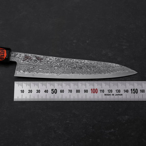 Petty SG-2 Damascus Ebony Handle 150mm (5.9”)-[Musashi]-[Japan-Küchenmesser]